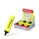 1 Evidenziatore fluorescente Erichkrause Visioline V-12 - Punta smussata - Inchiostro a base d'acqua - Colore giallo