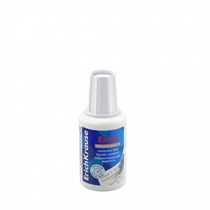 1 Correttore Liquido ErichKrause Extra, con pennello, 20 g