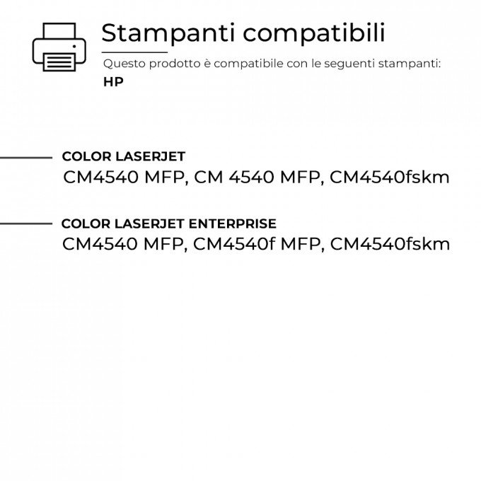 Toner HP CE260A 647A Nero Compatibile 