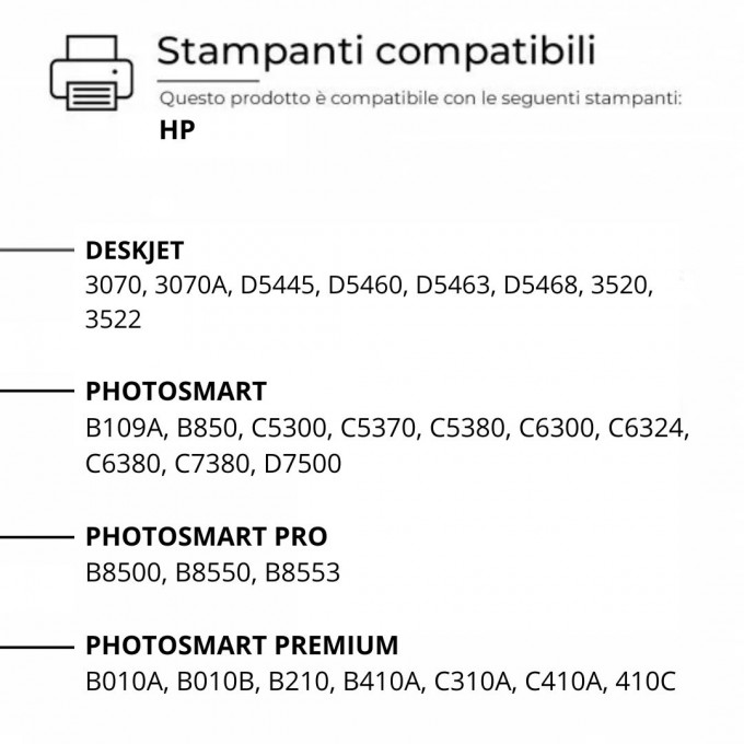 20 Cartucce HP 364XL N9J73AE  Nero + Colore Senza CHIP Compatibili