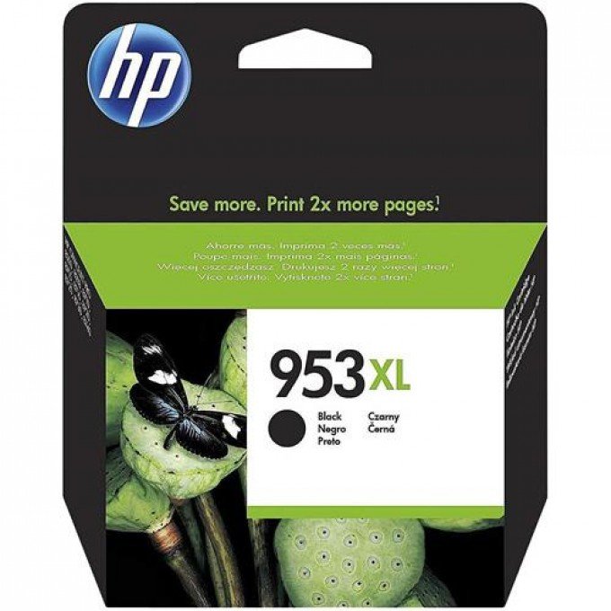 Cartuccia Hp 953XL-BK Nera originale