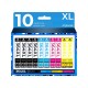 10 Cartucce HP 364XL N9J73AE Nero + Colore Senza CHIP Compatibili