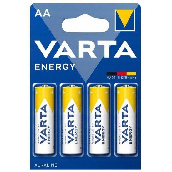 Batterie Varta Stilo AA Zinco-Carbonio - 1,5 V - 4 pz - Energy