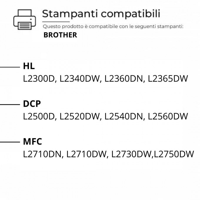 Tamburo Originale Brother DR-2400 Nero 12.000 Copie