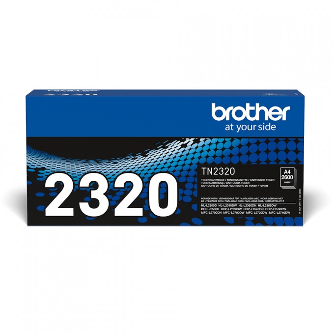 Toner Originale Brother TN-2320 Nero 2600 Copie