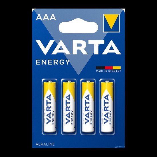 Batterie Varta Ministilo Alkaline AAA LR03 - 1,5 V - 4 pz - Energy