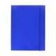 Esselte Cartella a 3 Lembi Realizzata in Cartoncino da 550 gr con Elastico Colore Blu Confezione da 5