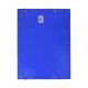 Esselte Cartella a 3 Lembi Realizzata in Cartoncino da 550 gr con Elastico Colore Blu Confezione da 5