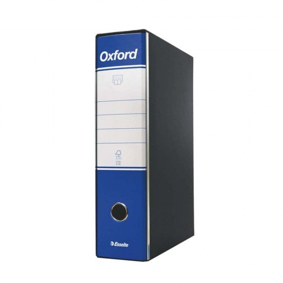 Esselte Oxford Registratore Archivio Dorso 8 cm Colore Blu Confezione da 6