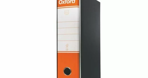 Esselte-Oxford-Registratore-Archivio-Dorso-8 -cm-Colore-Arancione-confezione-da-6