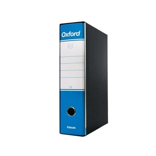 Esselte Oxford Registratore Archivio Dorso 8 cm Colore Azzurro Confezione da 6
