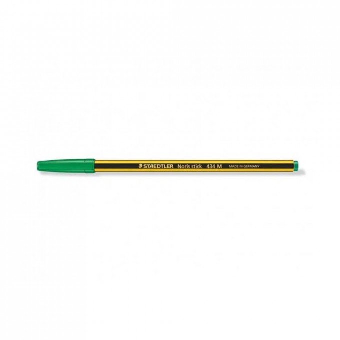 Staedtler Noris Stick Verde Penna a Sfera, 1 mm, Confezione da 20 penne