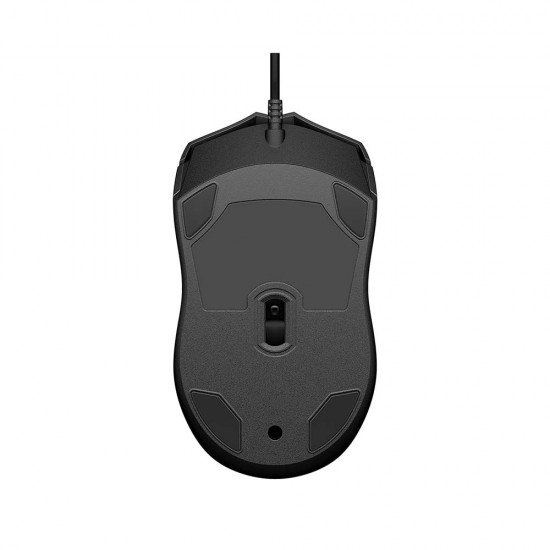 HP PC Mouse 100 Cablato 1.600 DPI, 3 pulsanti, rotella di scorrimento colore nero