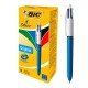 Penna a Scatto Bic 4 Colori Original   Confezione da 12 penne