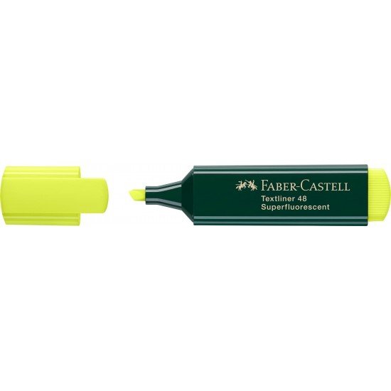 Faber Castell Set Evidenziatori Giallo Textliner 48 - Confezione da 10