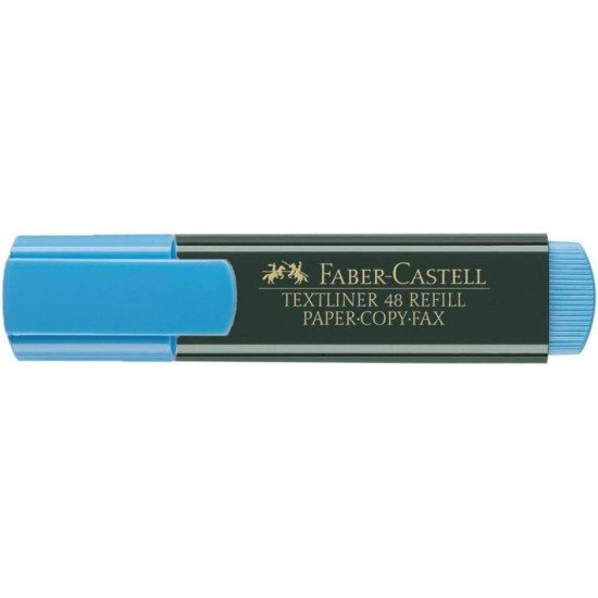 Faber Castell Set Evidenziatori Blu Textliner 48 - Confezione da 10