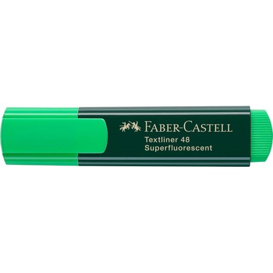 Faber Castell Set Evidenziatori Verde Textliner 48 - Confezione da 10