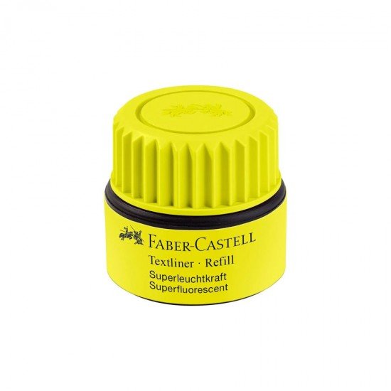 Faber Castell Serbatoio di Ricarica per evidenziatore Giallo per Textliner48 Refill System