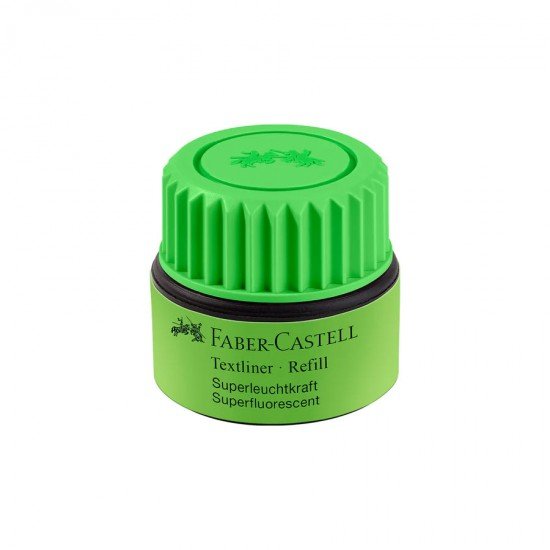 Faber Castell Serbatoio di Ricarica per evidenziatore Verde per Textliner48 Refill System