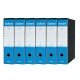 Esselte Oxford Registratore Archivio Dorso 8 cm G-85 Colore Azzurro Confezione da 6