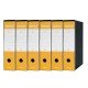 Esselte Oxford Registratore Archivio Dorso 8 cm G-85 Colore Giallo Confezione da 6