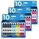 30 Cartucce Epson T603XL C13T03A64020 Nero + Colore Compatibili