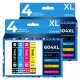 8 Cartucce Epson T604XL C13T10H14010 Nero + Colore Compatibili 