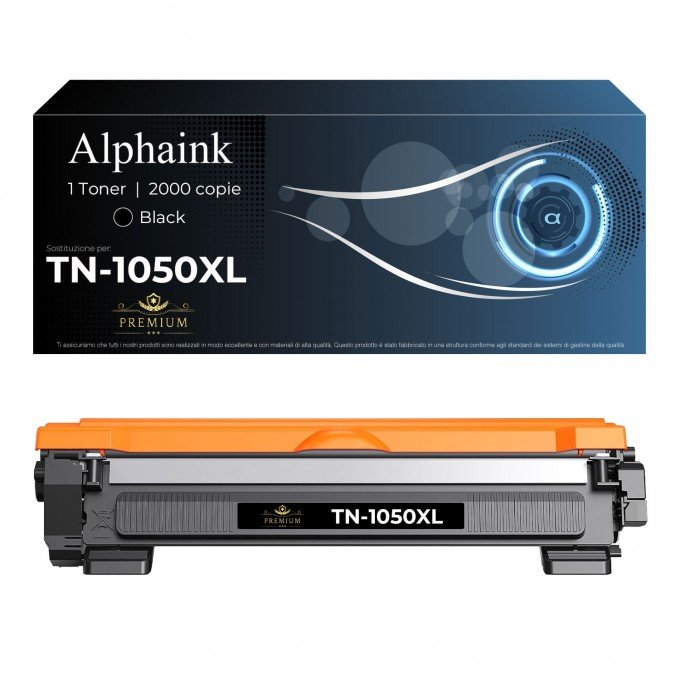 Toner per Brother TN1050XL TN-1050XL Nero Compatibile