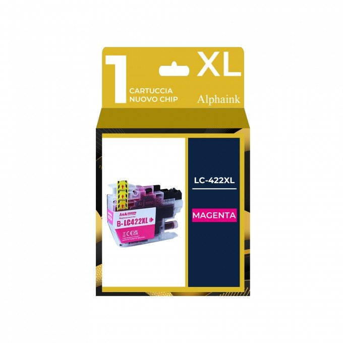 Cartuccia Brother LC-422-M Magenta Compatibile