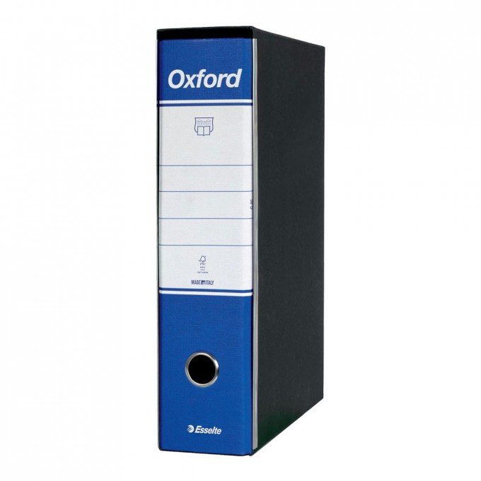 Esselte Oxford Registratore Archivio Dorso 8 cm G-85 Colore Blu Confezione da 6