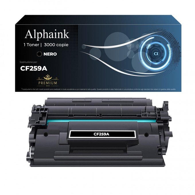 Toner HP CF259A 59A Nero NO CHIP Compatibile