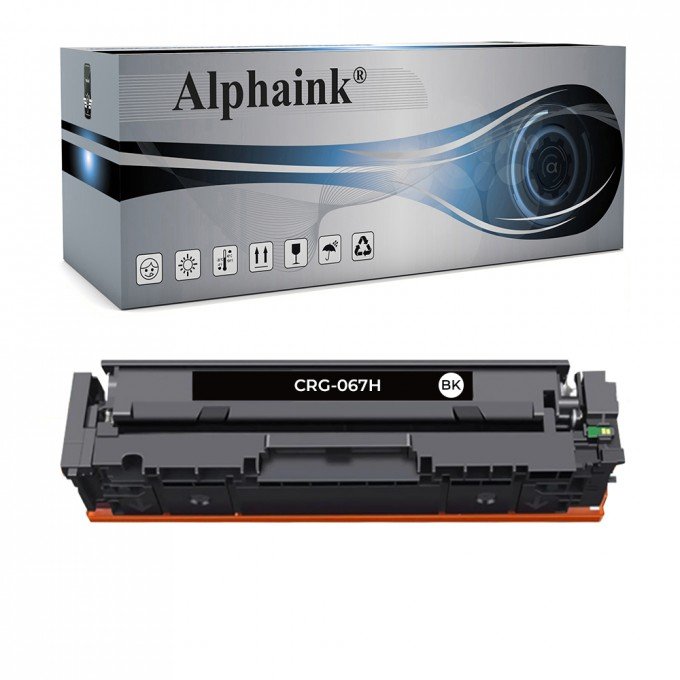 Toner Compatibile Nero per Canon 067 067H CRG-067