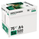 Carta A4 75 gr  Discovery Navigator - 5 Risme Per Stampante, Ufficio, Fotocopie, Multiuso - Bianca