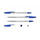 Set di 4 penne a sfera ErichKrause R-301 Stick Classic 1.0, colore inchiostro: blu (in sacchetto)