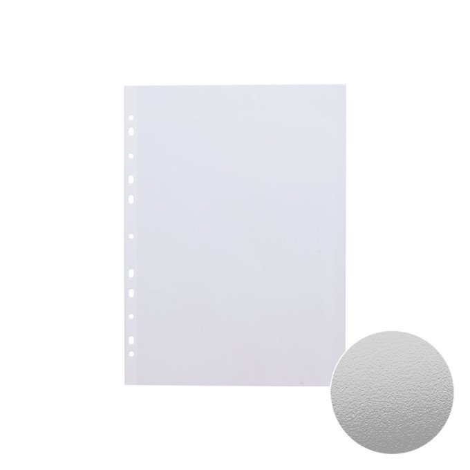 Set di fogli protettivi ErichKrause® Fizzy Clear, 40 mcm, A4, trasparenti (confezione da 100 pezzi)