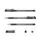 Penna a sfera ErichKrause ULTRA-30 Stick&Grip Original 0.7, tecnologia Super Glide, colore inchiostro: nero (confezione da 12 pezzi)