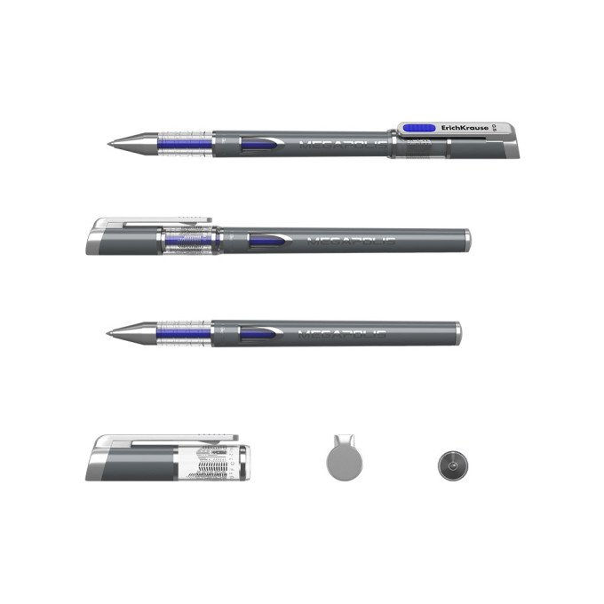 1 Penna a inchiostro gel ErichKrause MEGAPOLIS® Gel Stick 0,5, colore inchiostro: blu