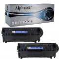 2 Toner HP Q2612X 12X Nero Compatibili