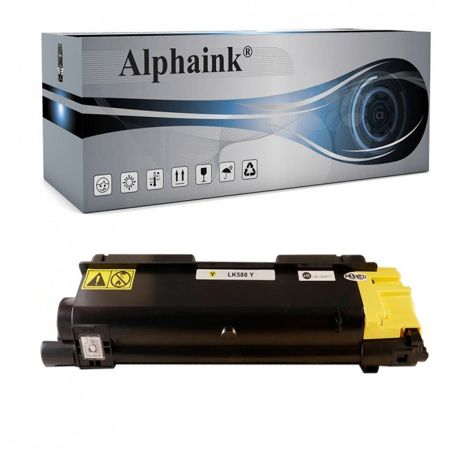 Toner Kyocera Mita TK-580Y Giallo Compatibile