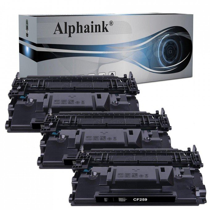 3 Toner HP CF259X 59X Nero CON CHIP Compatibile