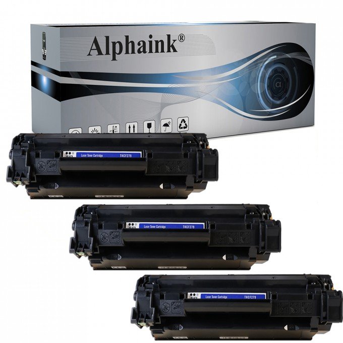 3 Toner HP CF279H 79H Alta Capacità Nero Compatibili