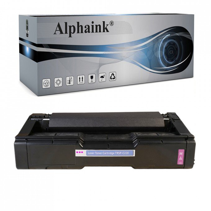 Toner Ricoh Aficio SP-C220 M 406099 Magenta Rigenerato