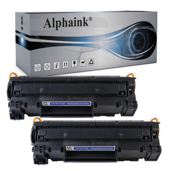 2 Toner Hp CE278A Nero Compatibili 2 Toner Hp CE278A Nero Compatibili