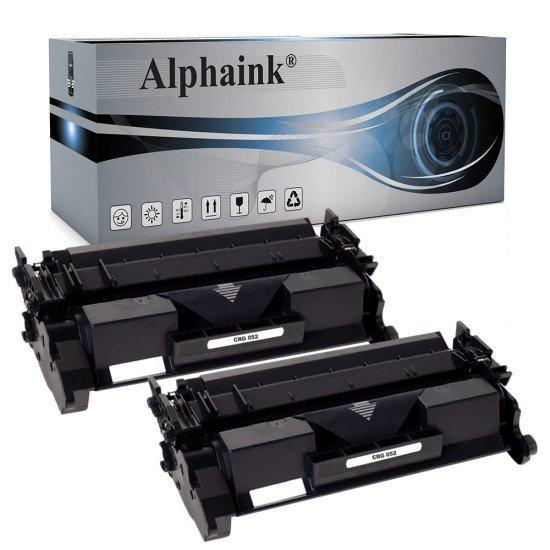 2 Toner Canon CRG-052H Nero Compatibile 2 Toner Canon CRG-052H Nero Compatibile