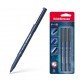 Fineliner ErichKrause F-15 Stick Classic, colore inchiostro: blu, nero, rosso (blister 3 pz.)