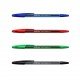 Set di 4 penne a sfera ErichKrause R-301 Stick Original 1.0, colore inchiostro: blu, nero, rosso, verde (in busta)