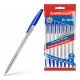 Set di 8 penne a sfera ErichKrause R-301 Stick Classic 1.0, colore inchiostro: blu (in sacchetto)