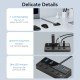 Hub USB 3.0 a 4 porte con interruttori di alimentazione individuali Vention – 1m, Nero
