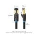 Cavo Ethernet Vention Cat 8 SFTP 2 Metri – 40Gbps, 2000MHz, RJ45 schermato – Alta velocità per gaming, streaming e reti professionali