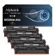 4 Toner per HP W2210A 207A MCVP Nero + Colore NO CHIP Compatibile